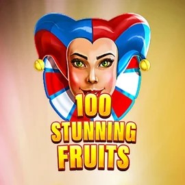 Logo of 100 Stunning Fruits from SYNOT Games at Wolf Casino