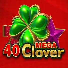 Logo of 40 Mega Clover from Amusnet Interactive at Wolf Casino