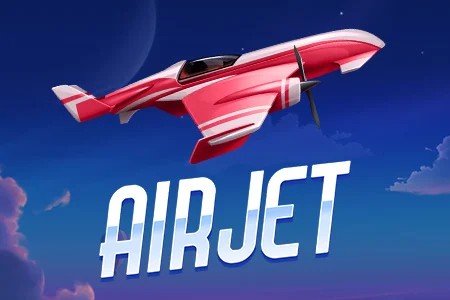 Air Jet logo by 100HP Gaming at Wolf CasinoAir Jet
