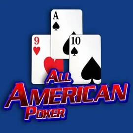 All American Poker slot logo by RTG (Reel Time Gaming) at Wolf CasinoAll American Poker