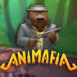 Animafia slot logo by Peter & Sons at Wolf CasinoAnimafia