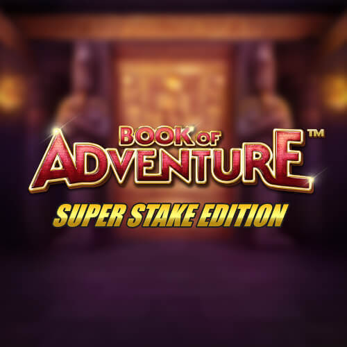 Logo of Book of Adventure Super Stake Edition from Stakelogic at Wolf Casino