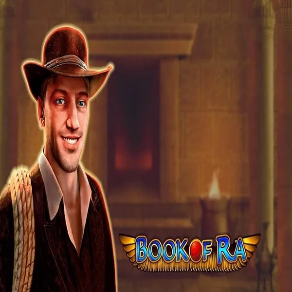 Book of Ra casino game by Greentube – featured logo at Wolf Casino