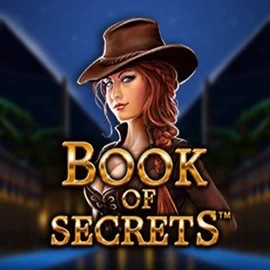Book of Secrets slot logo by SYNOT Games at Wolf CasinoBook of Secrets