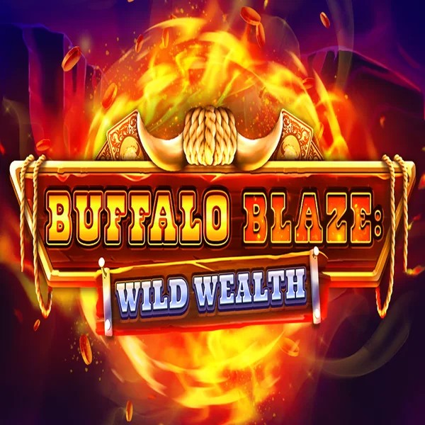 Buffalo Blaze Wild Wealth online game logo by OctoPlay on wolf-hu.com