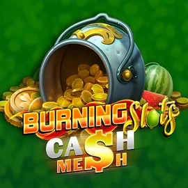 Logo of Burning Slots Cash Mesh from BF Games at Wolf Casino
