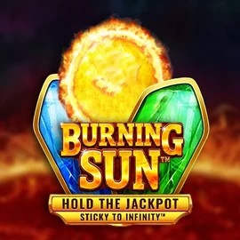 Burning Sun slot logo by Wazdan at Wolf CasinoBurning Sun