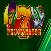 Logo of Fruitinator Jackpot King from Blueprint Gaming at Wolf Casino