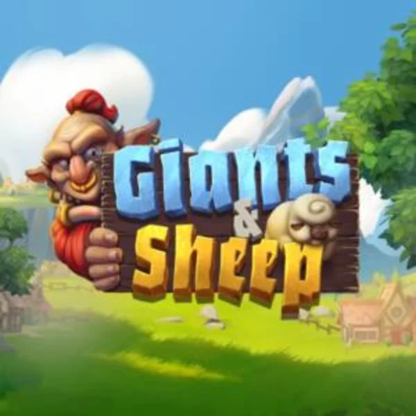 Giants and Sheep logo by Relax Gaming at Wolf CasinoGiants and Sheep