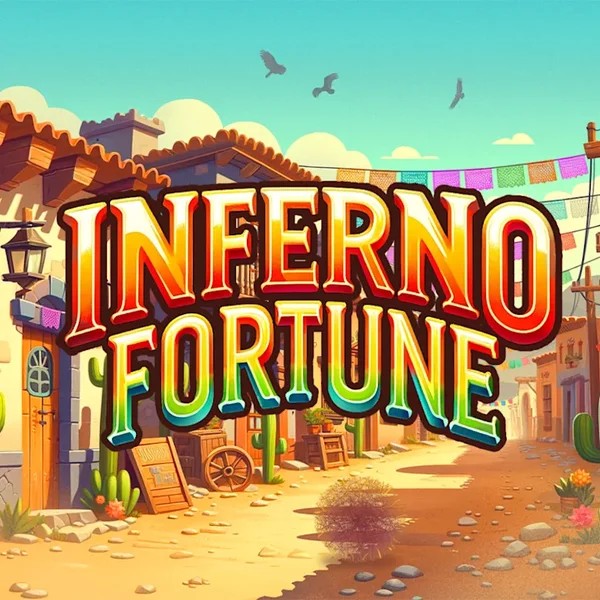 Logo of Inferno Fortune from Atomic Slot Lab at Wolf Casino