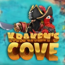 Logo of Krakens Cove from Relax Gaming at Wolf Casino
