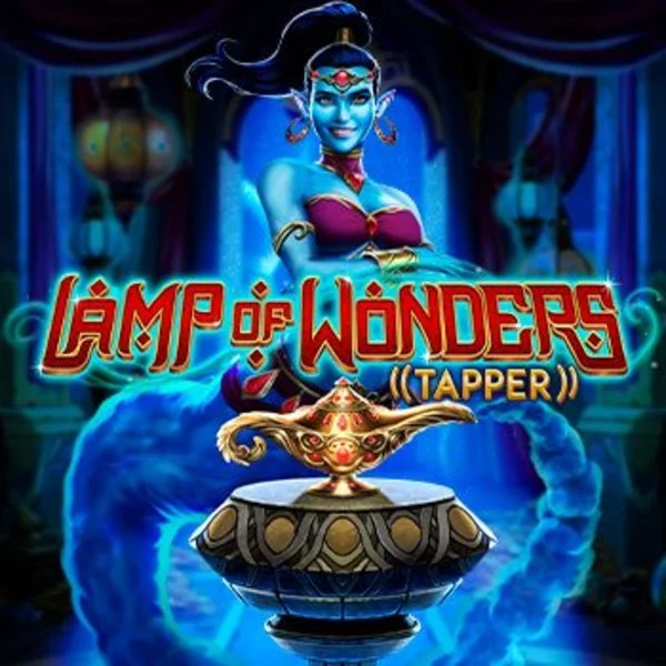Lamp Of Wonders Tapper logo by Greentube Wolf Casino