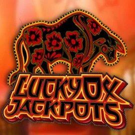 Logo of Lucky Ox Jackpots from Rival at Wolf Casino