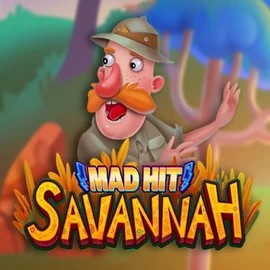 Mad Hit Savannah slot logo by RubyPlay at Wolf CasinoMad Hit Savannah