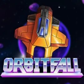 Orbitfall slot logo by ELK Studios at Wolf CasinoOrbitfall