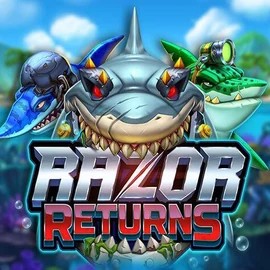 Logo of Razor Returns from Push Gaming at Wolf Casino