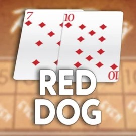 Red Dog slot logo by Rival at Wolf CasinoRed Dog