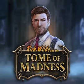 Slots logo of Tome of Madness from Play'n GO at Wolf Casino