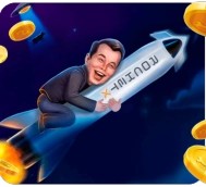 Rocket X slot logo by 1win Games at Wolf CasinoRocket X