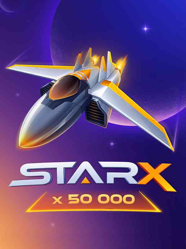Logo of StarX from 100HP Gaming at Wolf Casino