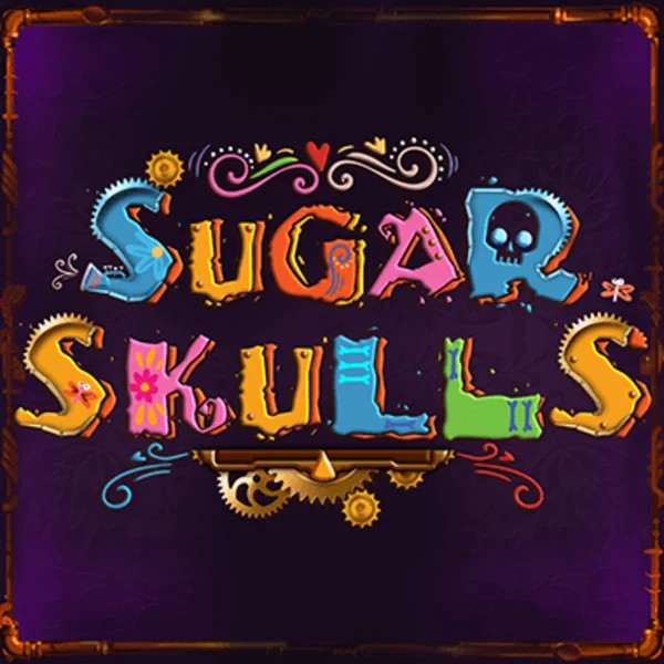 Logo of Sugar Skulls from Booming Games at Wolf Casino