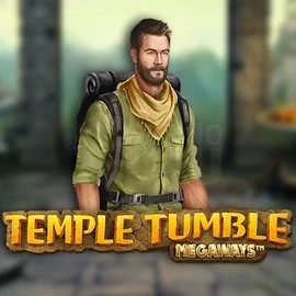 Temple Tumble Megaways slot logo by Relax Gaming at Wolf CasinoTemple Tumble Megaways